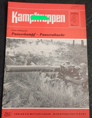 KAMPFTRUPPEN 4 1977 Juli August 77 Zeitschrift Zeitung Magazin Mittler & Sohn