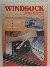 Windsock International - Vol. 8 No. 4 July/August 1992 WWI Aircraft Magazine