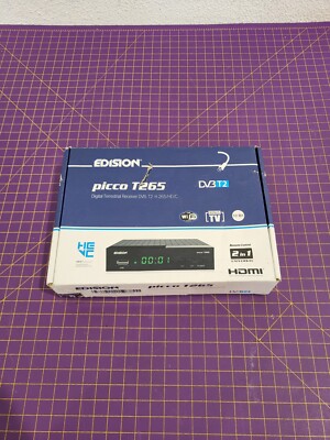 EDISION PICCO T265 terrestrischer Receiver, HDMI, Scart _0,55_5