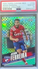 2022 Topps Chrome MLS Major League Soccer Cards Checklist 36