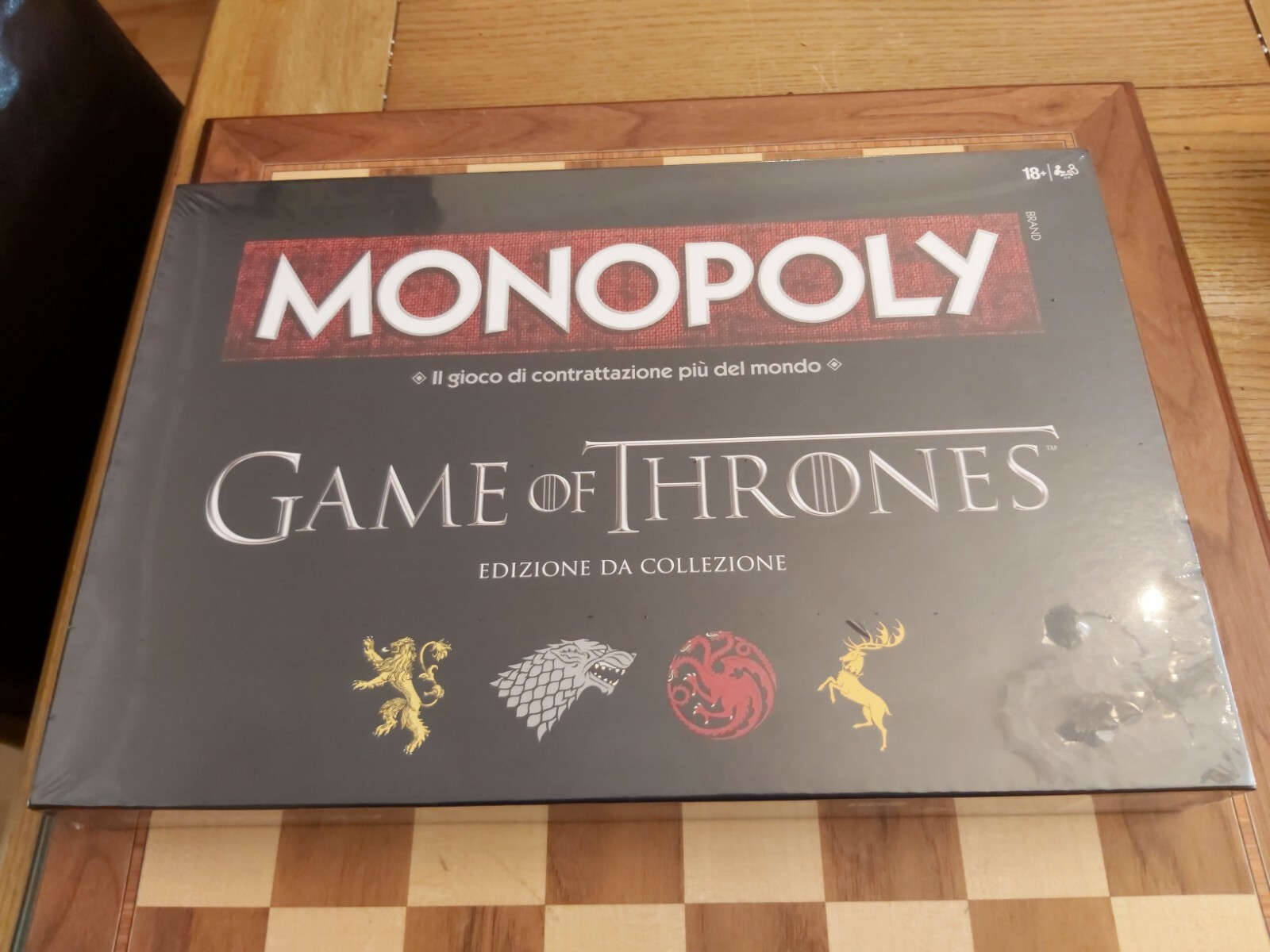 ITALIAN EDITION Game of Thrones 2018 Monopoly Hasbro Official Product BNIB SEALE
