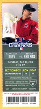 MINT! RED SOX BROCK HOLT CAREER HR #1 FULL TICKET-5/31/14
