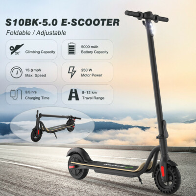 Megawheels Electric Scooter Adult Scooter Folding Scooter S10BK-5.0
