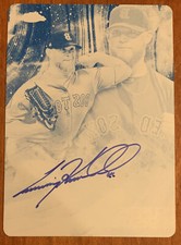 Craig KIMBREL 2018 Topps Chrome Cyan Printing Plate AUTO #SSA-CK 1/1 Red Sox