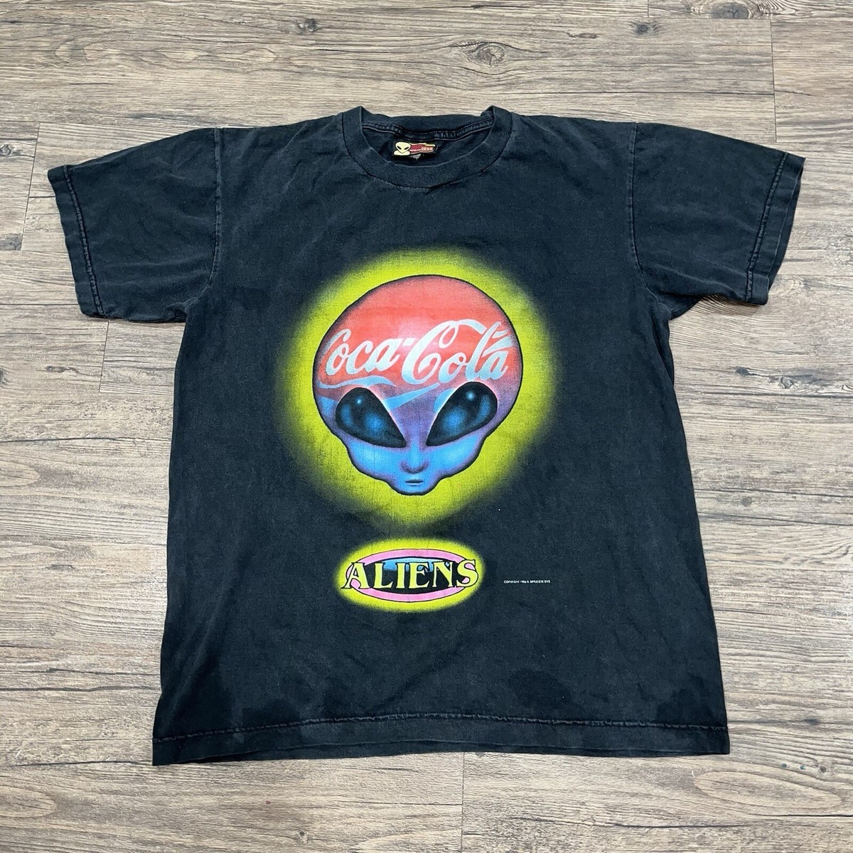 トップス 90s alien work shop shirt noroll Vintage 1990s Alien Workshop Skateboard Limitless By Design