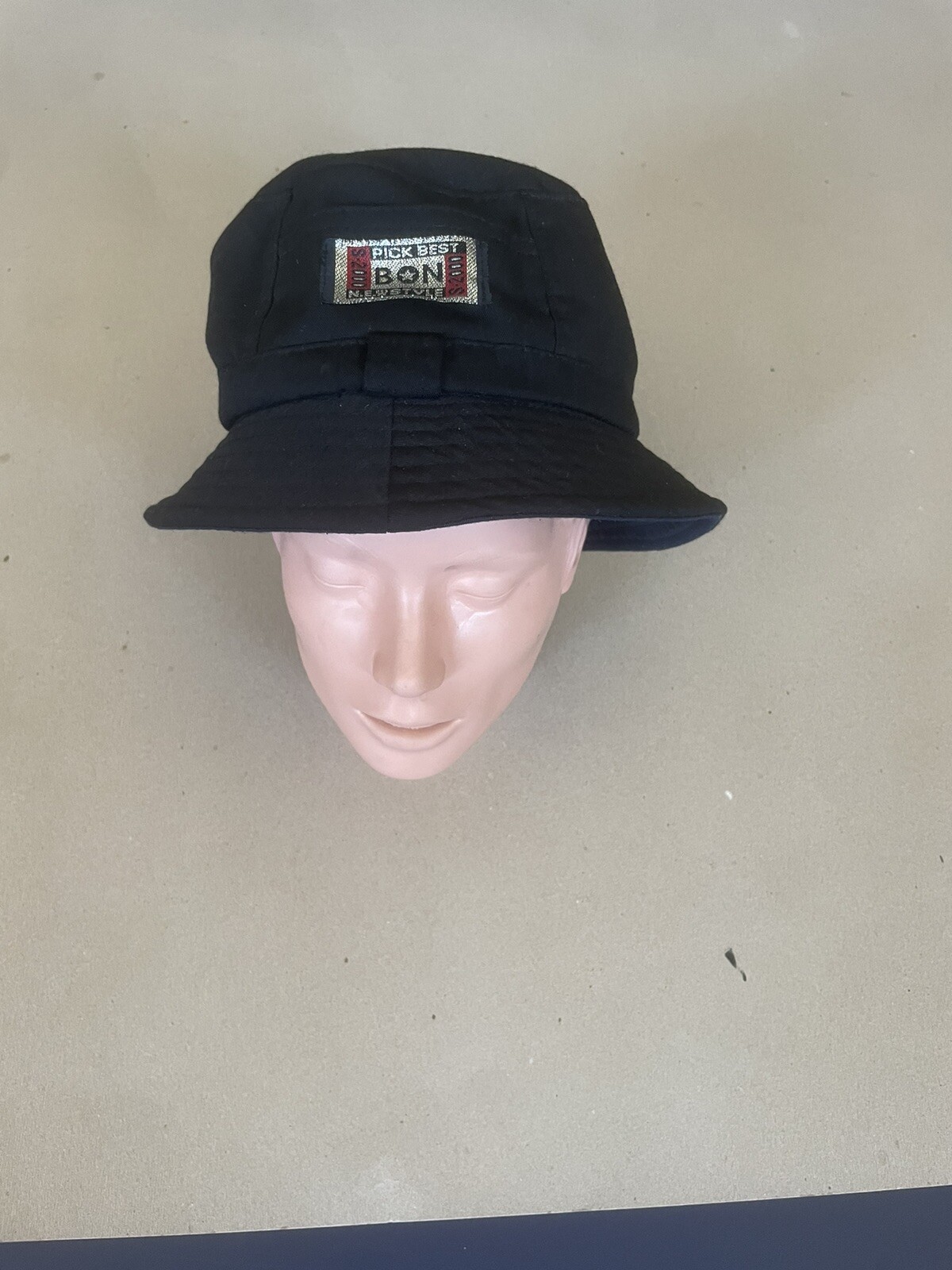 Black Small Bucket Hat for Men & Women-image
