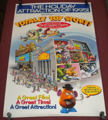 トイストーリー アメリカ版 映画ポスター エル・キャピタンシアター