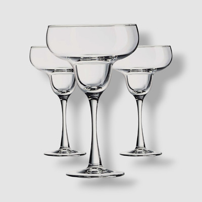 Luminarc Clear Cachet Margarita Glass Set of 3 | 14.5 oz