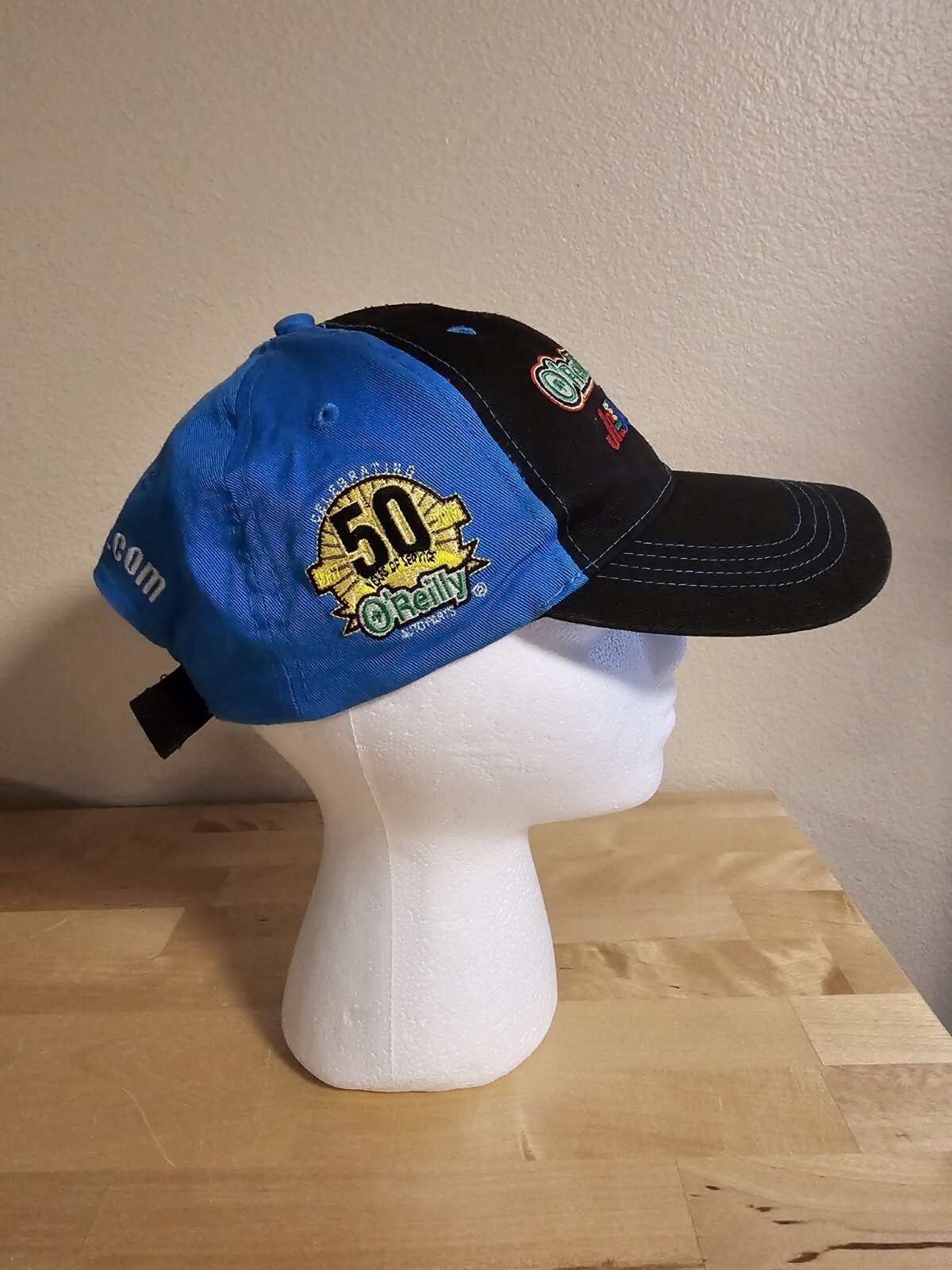 2007 O'Reilly Jr Drag Racing League Blue Hat Head… - image 4