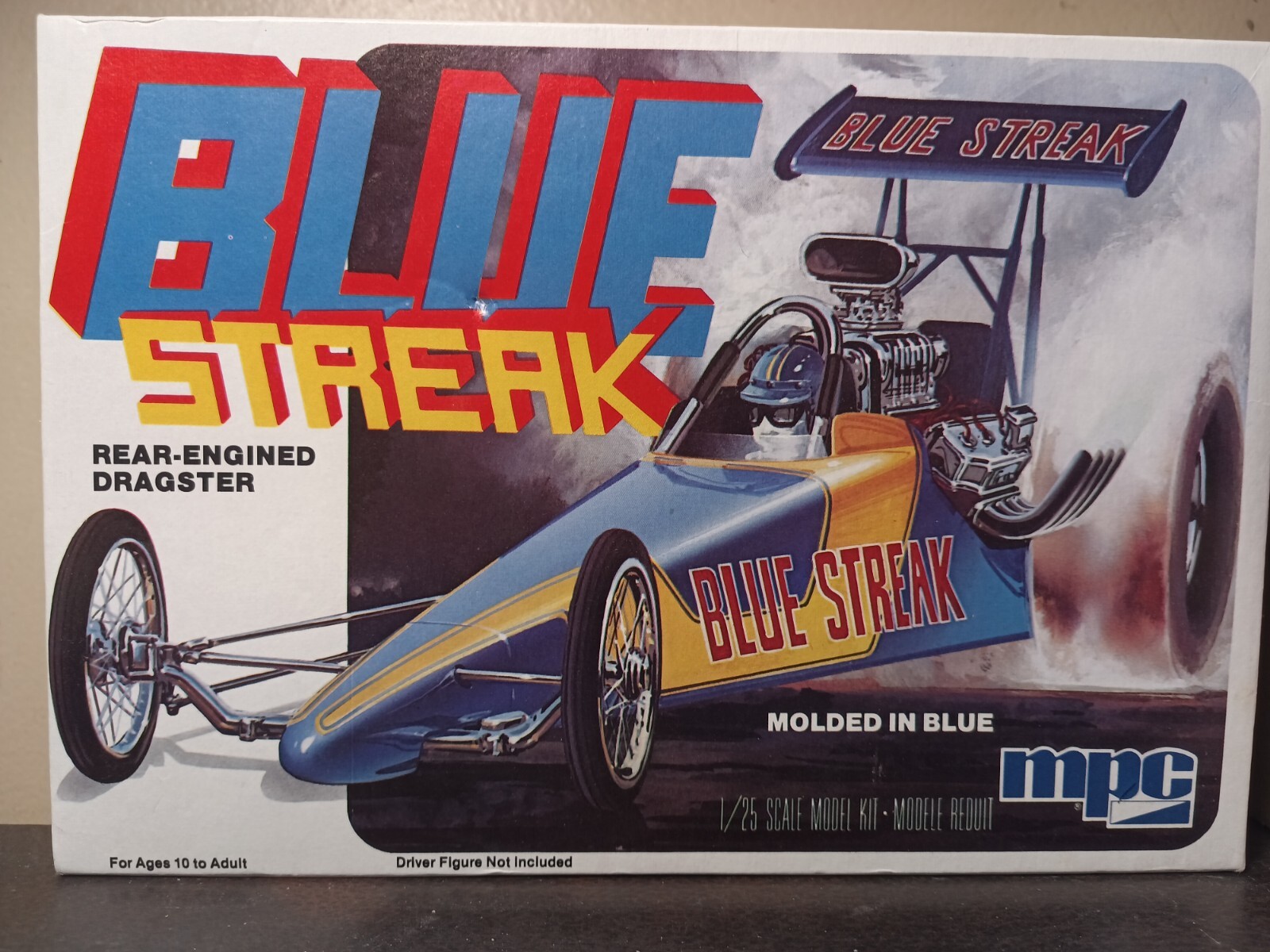 🌟 Gas Tank Blue Streak Dragster 1:25 Scale 1000s Model Car Parts