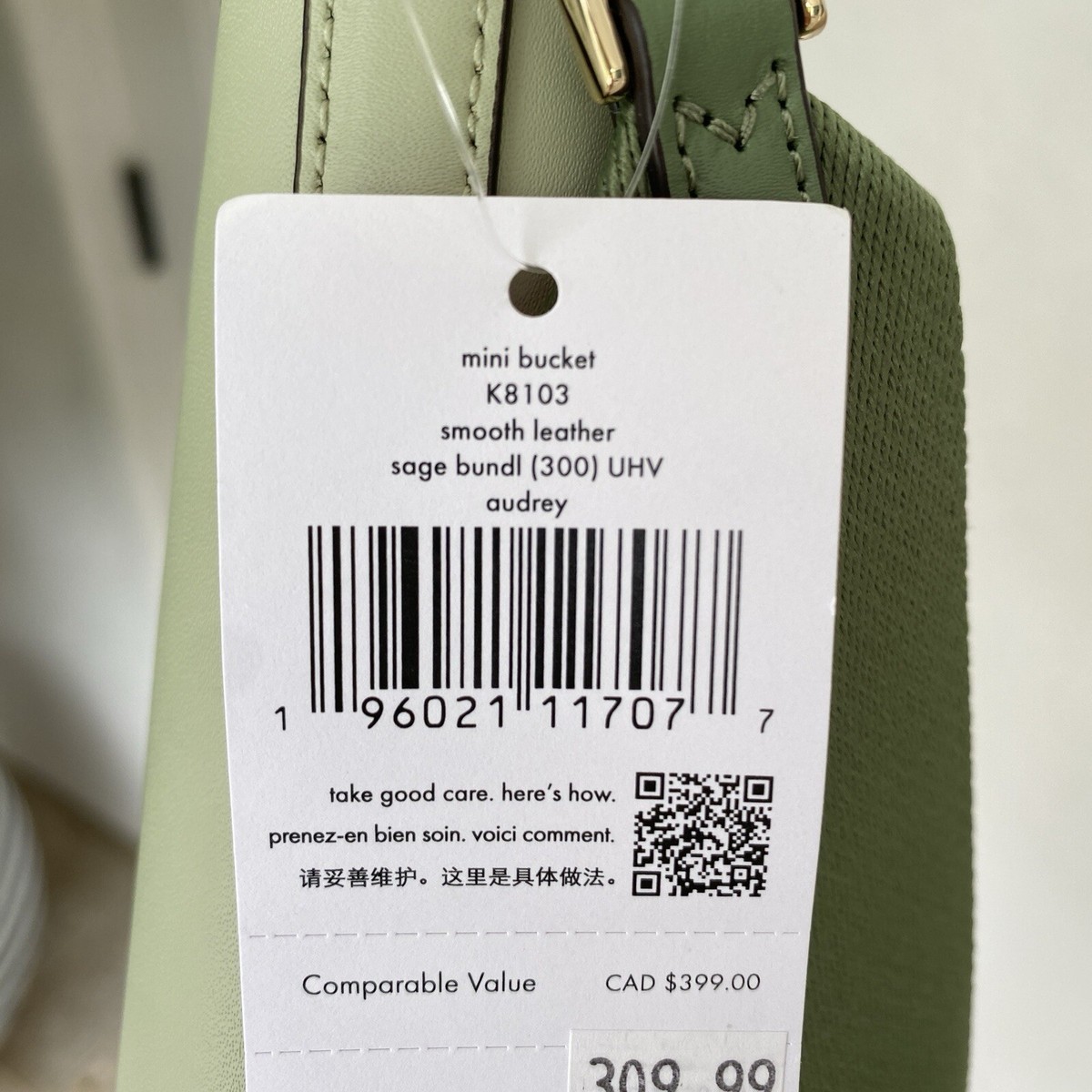Kate Spade K8103 Audrey Smooth Leather Mini Bucket Bag Crossbody  display picture 1