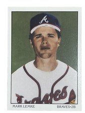 Mark Lemke #B5 Atlanta Braves 1990 Score Rookie Dream Team