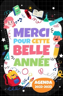 Merci pour cette belle année - Agenda semainier A5 für