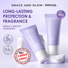 2 X Grace and Glow Bright  Smooth Deodorant Serum Roll On for Brightening