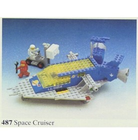LEGO Space: Space Transporter 487 Complete (924) - Read Description
