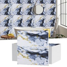 20/40PCS Peel and Stick Marble Wall Tiles 11.8" Self Adhesive Backsplash Kitchen