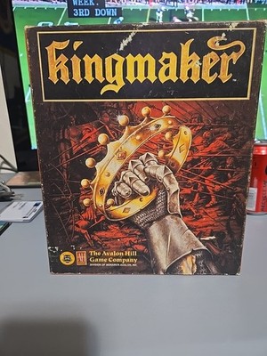 Kingmaker PC Game Avalon Hill AH 3.5'' Floppy Big Box complete