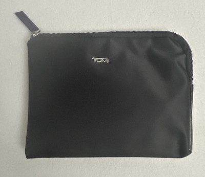 TUMI for Delta Amenity Travel Toiletry Bag Case Black NEW