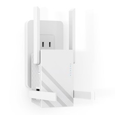 WiFi Extender Signal Booster 1.2Gbps Dual Band 5/2.4GHz 12880 sq. ft. 100 