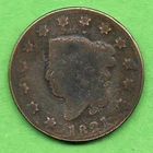 1821-P Large Cent — photo from another recent sale