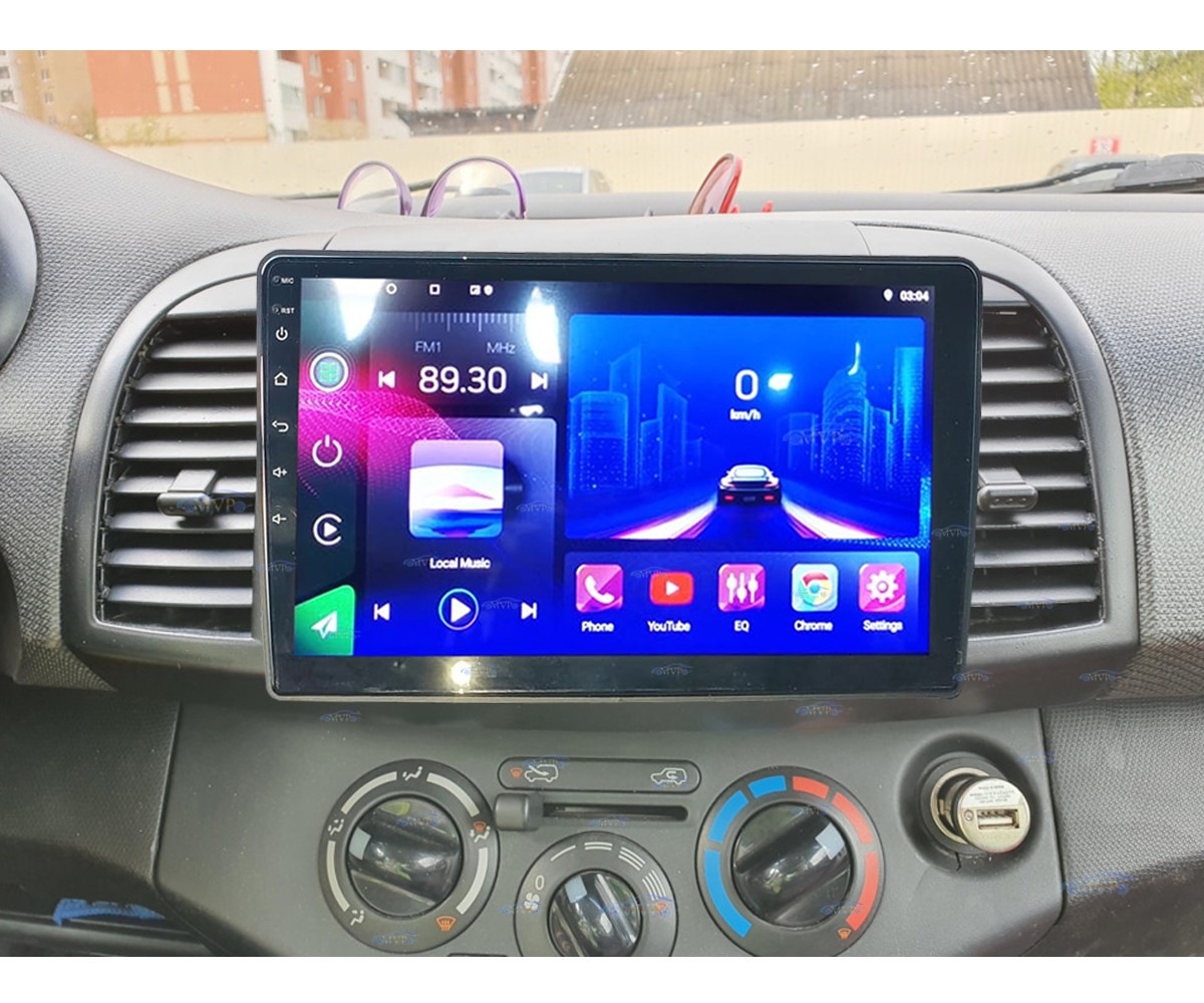 For Nissan Micra 2005 2006 2007 02-09 Apple CarPlay Android Radio