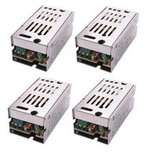 4X Voltage Transformer  Supply AC 110/220V to DC 12V 1A Silver X2S88643