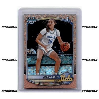 2025-26 Bowman U Chrome - Rose Gold Diamond #BCP-13 Sienna Betts Rookie 14/15