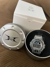 RAMPAGE G-Shock Clear Watch Limited Edition Used No Customs Fees US