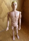 Vintage 1960's HASBRO GI Joe TM FIGURE BLOND HAIR - Soft Head
