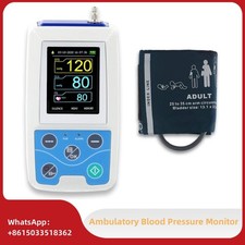 24 Hours Ambulatory Blood Pressure Patient Monitor NIBP USB