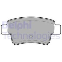 Delphi BremsbeläGe Bremsbelegsatz Hinten FüR CitroëN C4 Picasso I