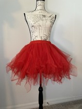 Red Tutu Women  s Ballerina/Ballet Skirt, Size 22-36  Adult Sm/Med, Teen One Size