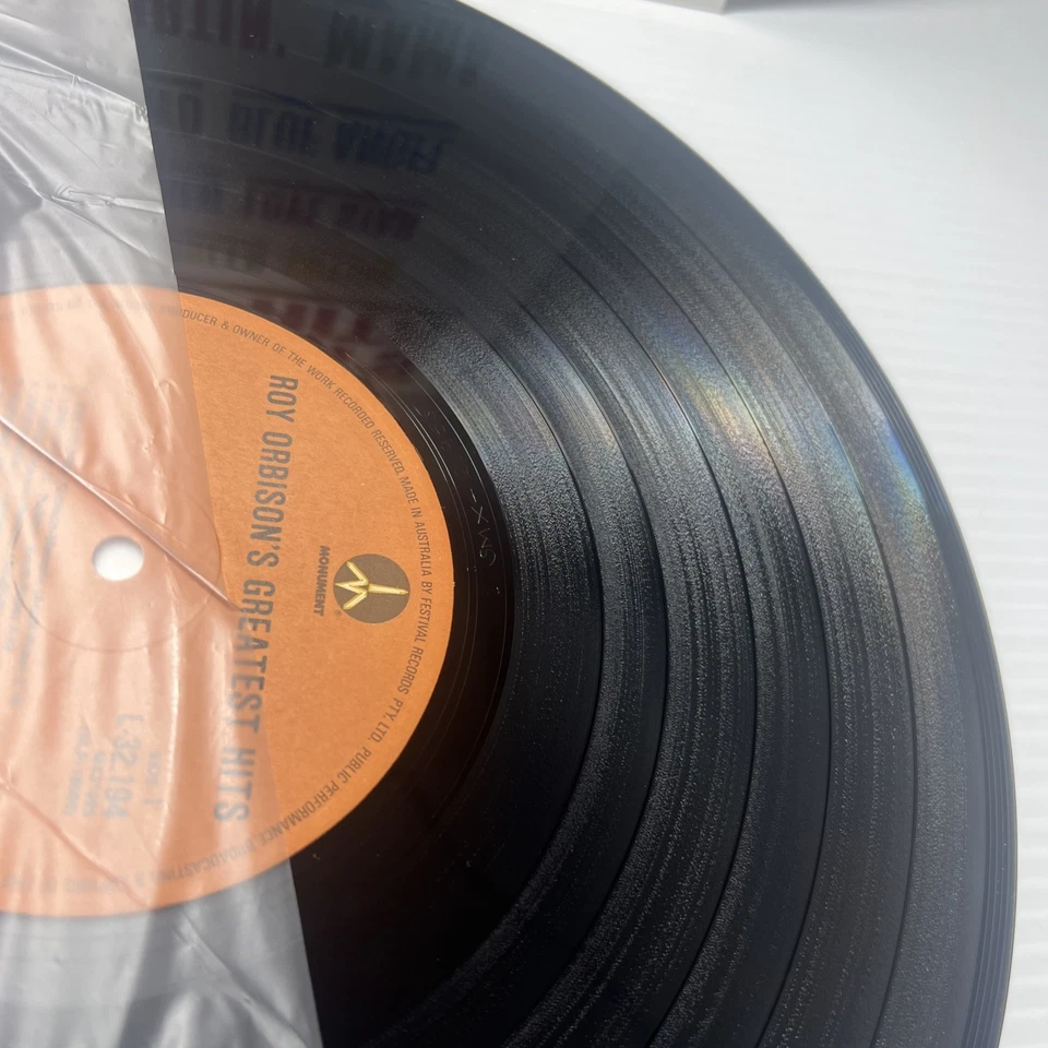 ROY ORBISON - Vintage Vinyl LP- Roy Orbison's Greatest Hits Mint Sealed New. ✨ - Image 3 of 4