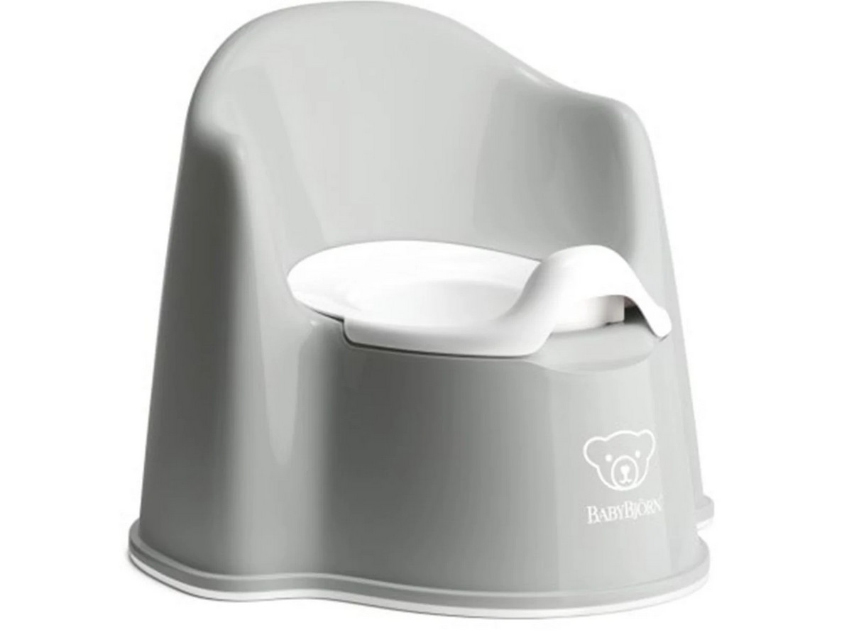 Björn Unisex Töpfchen Mit Rückenlehne Grau Baby Größe 31,5 X Größe 35,9 X 36,9 Mm - Image 2