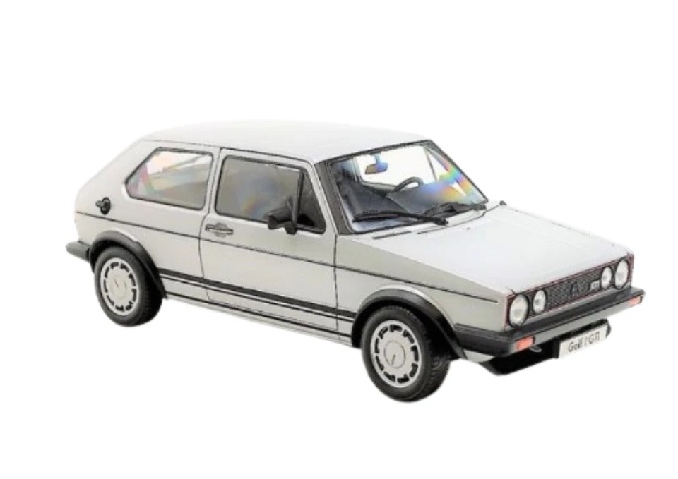WELLY, VOLKSWAGEN Golf I GTI grise, échelle 1/18, WEL18039S - Photo 1/1