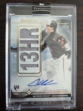 Adley Rutschman 2023 Topps Luminaries Home Run Kings Jersey Auto /15 Rookie