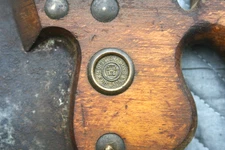 Vtg old antique H. Disston & Sons handsaw with nib made USA Philadelphia PA