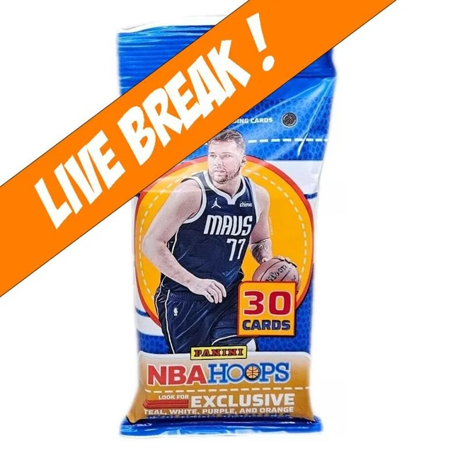[ Live Break ] 2024-25 Panini NBA Hoops Basketball 30-Card Value Pack