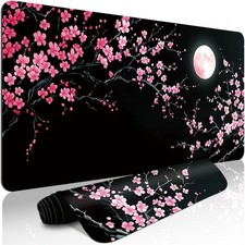 1pc Extended Gaming Mouse Pad And PC Desktop Keyboard Pad -Moonlight And Beaut