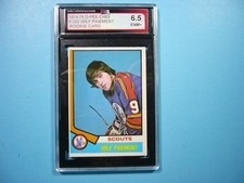 1974/75 O-PEE-CHEE NHL HOCKEY CARD #292 WILF PAIEMENT ROOKIE KSA 6.5 EX/NM+ OPC
