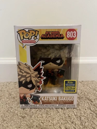 Funko Pop! My Hero Academia #803 Katsuki Bakugo 2020 Summer Convention MINT BOX
