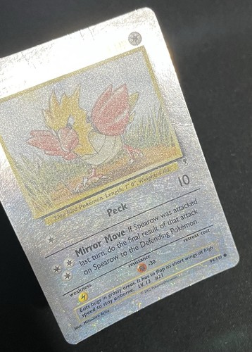 Spearow - 94/110 - Reverse Holo Common - Legendary Collection - Pokemon Card MP - Picture 7 of 7