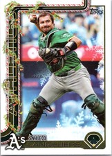2025 Topps Holiday #H102 Shea Langeliers Athletics