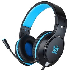 Gaming Headset for Nintendo Switch, Xbox One, PS4, PS5, Bass Surround and Noi...