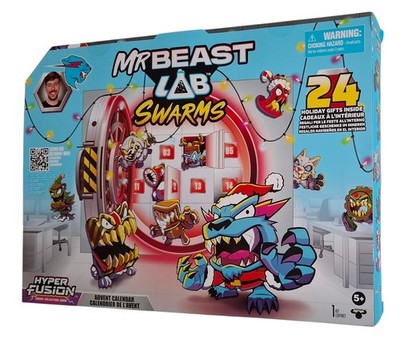 MrBeast Lab Swarms Adventskalender mit Swarms Monster Figuren Serie 3