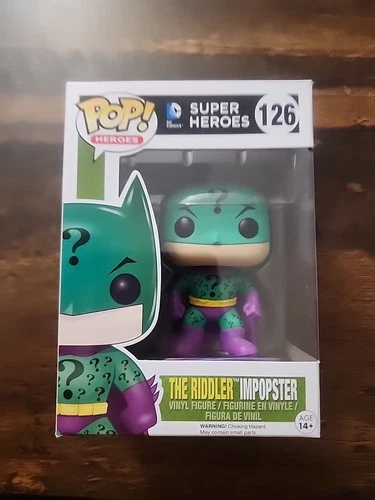 Funko Pop! The Riddler Impopster 126 DC Comics Batman Villain Vinyl Figure Toy