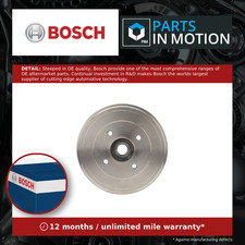 2x Brake Drums (Pair) fits RENAULT SANDERO/STEPWAY Mk2 1.5D Rear 2017 on K9K612