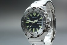 [Quasi come nuovo] Orologio subacqueo automatico Seiko SKX779 Black Monster 7...