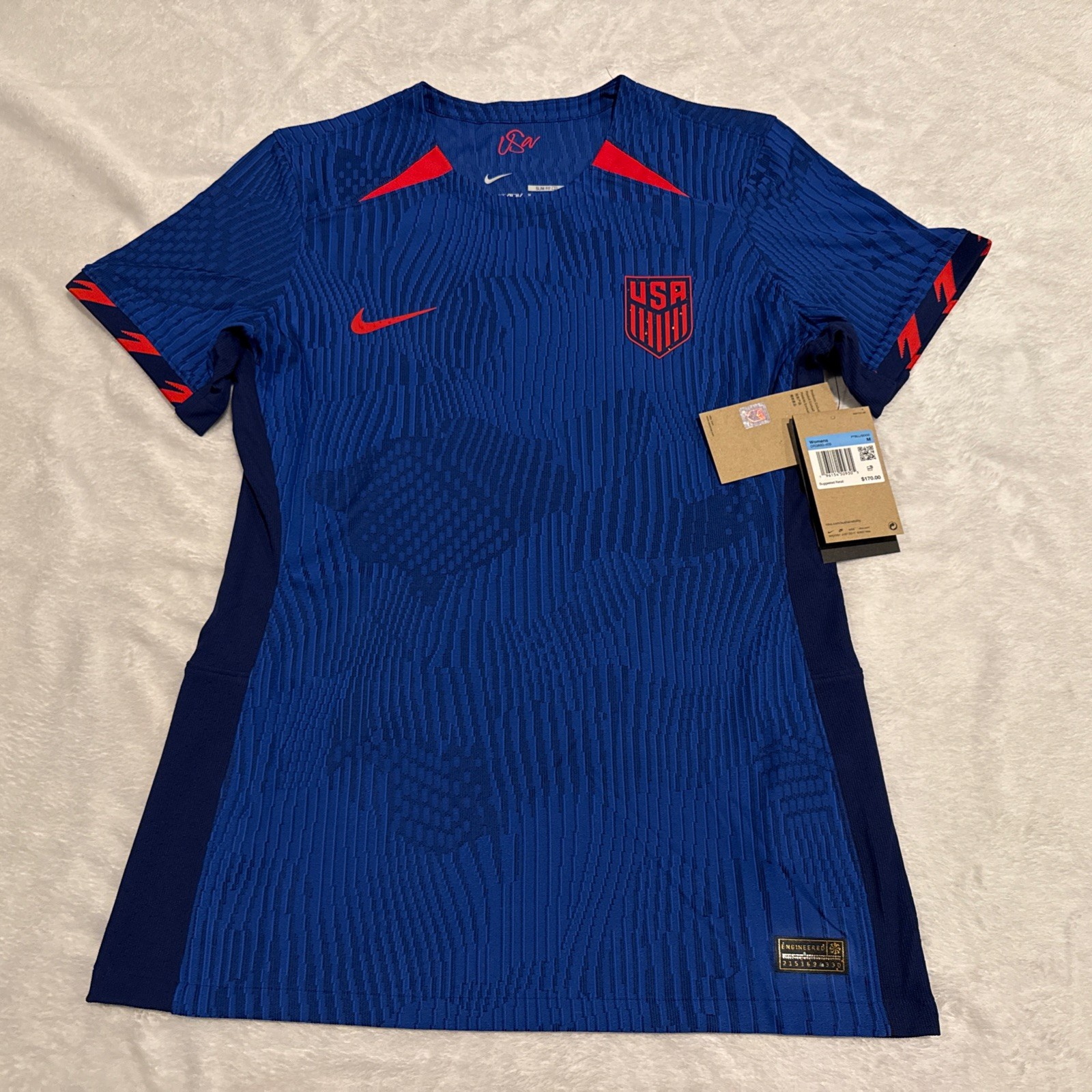 2023 Nike Women’s United States Authentic Version Soccer Jersey Medium M USMNT