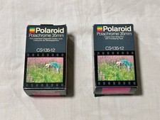 2 Polaroid Polachrome CS-135-12 Instant Color Slide 35mm Film